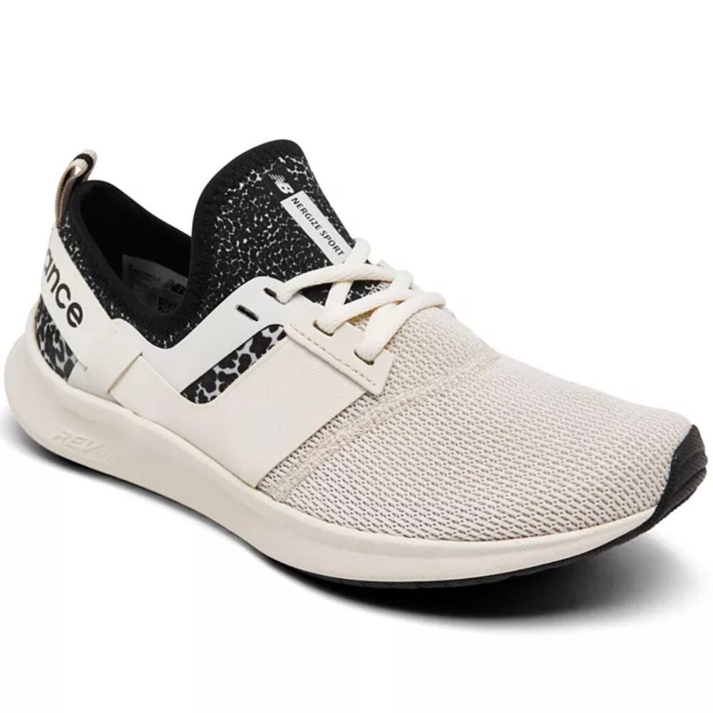 New Balance Nergize Sport Leopard Sneakers In Cream Size 12
